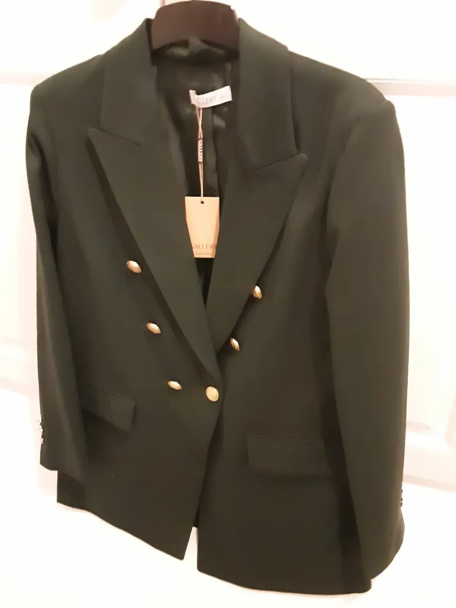 Ladies dark green jacket new - Image 1