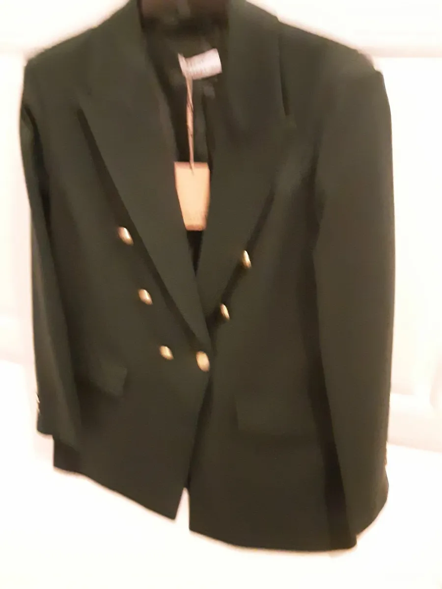 Ladies dark green jacket new - Image 4