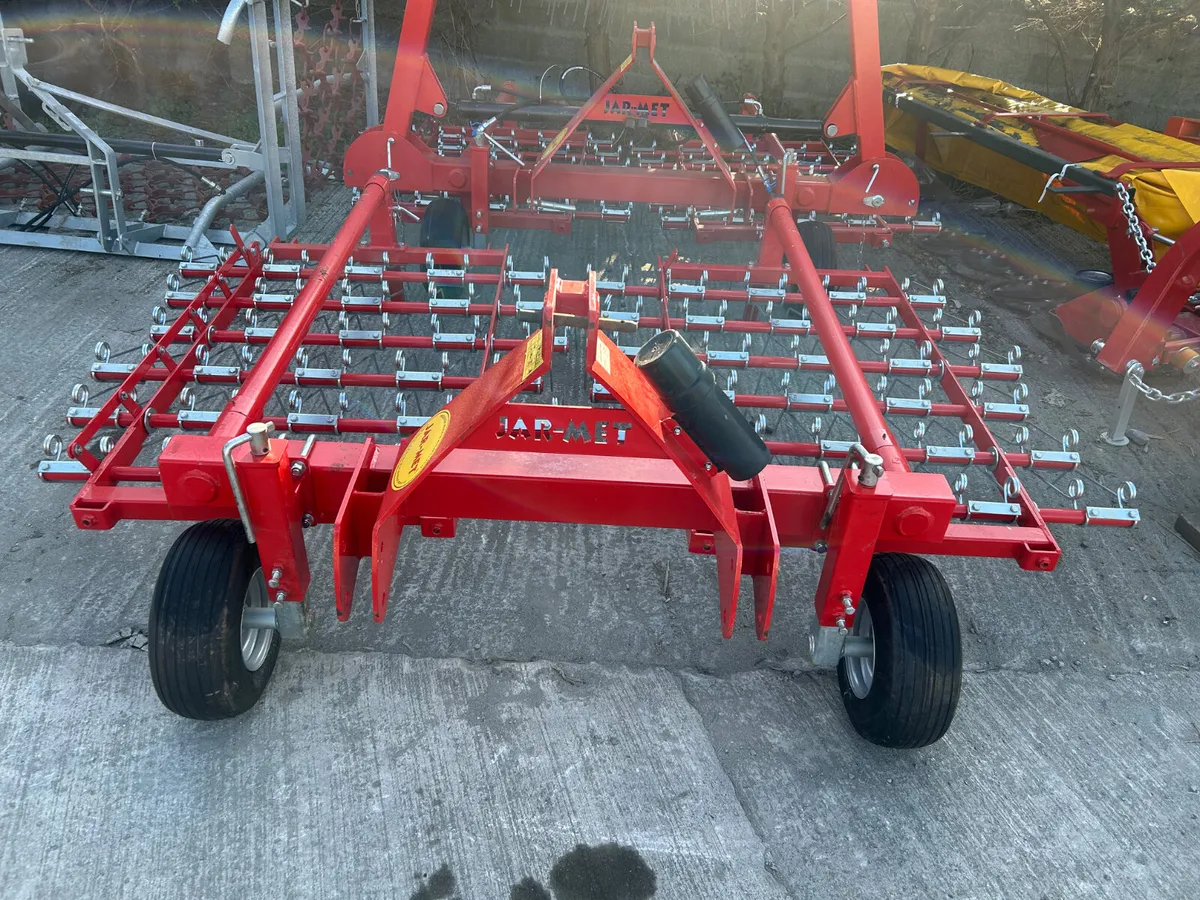 New JarMet 3Metre Grass Tyne Harrow - Image 3