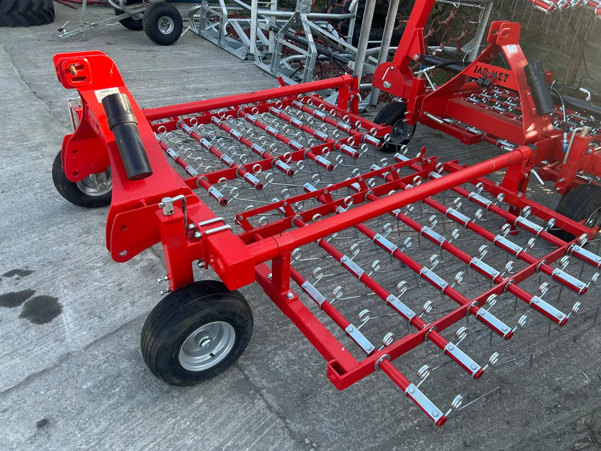 New JarMet 3Metre Grass Tyne Harrow - Image 4