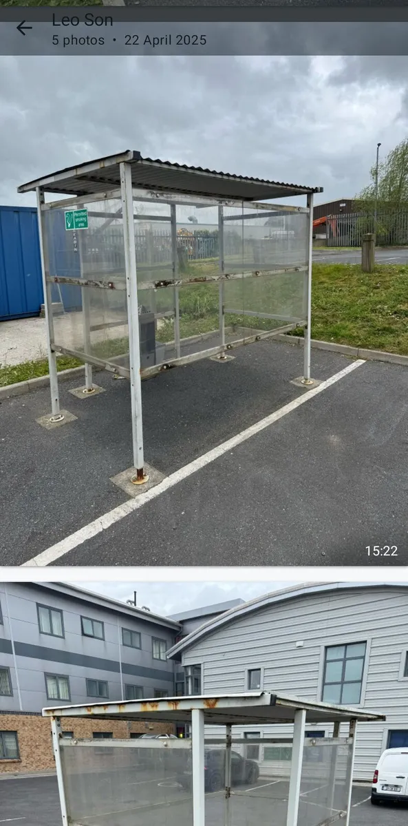 Smoke shelter - Image 1