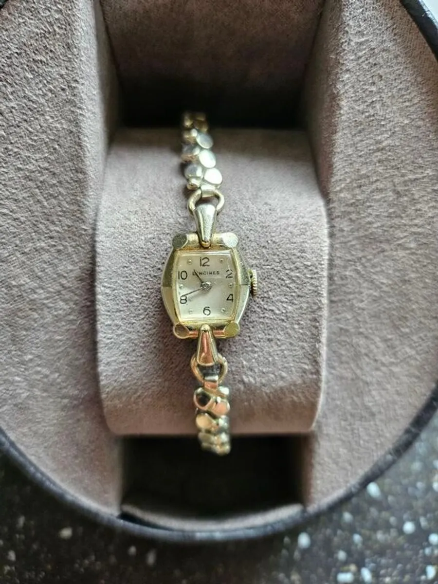 Vintage Longines 10k White Gold Filled Watch. - Image 1