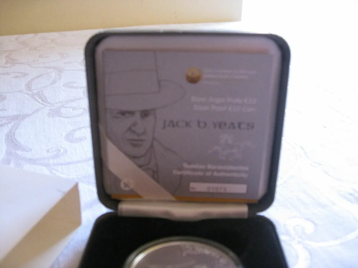 2012 €10 Silver Proof Coin -Jack B Yeats - Image 3