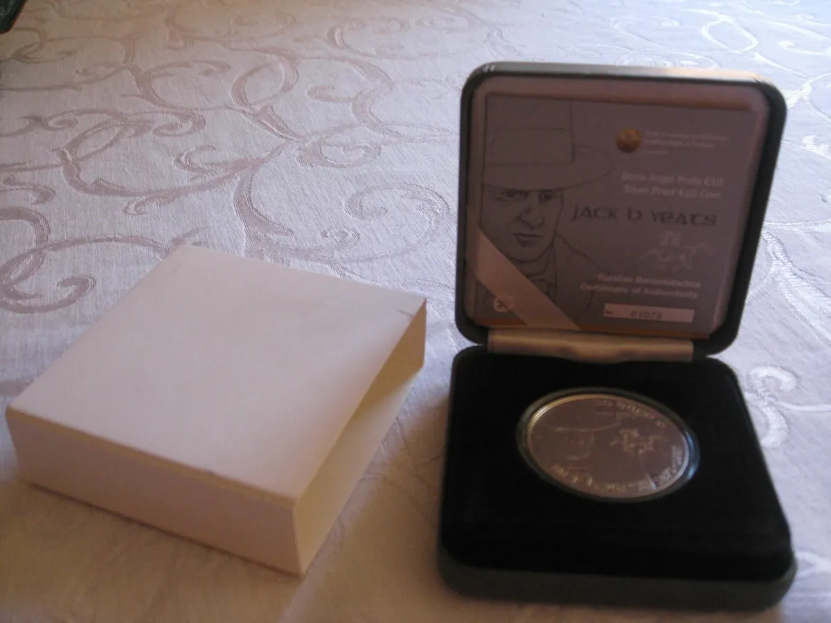 2012 €10 Silver Proof Coin -Jack B Yeats - Image 1