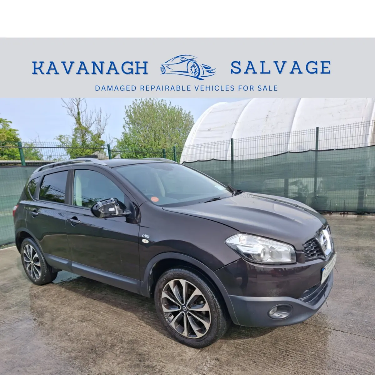 2011 Nissan Qashqai  light damage - Image 1