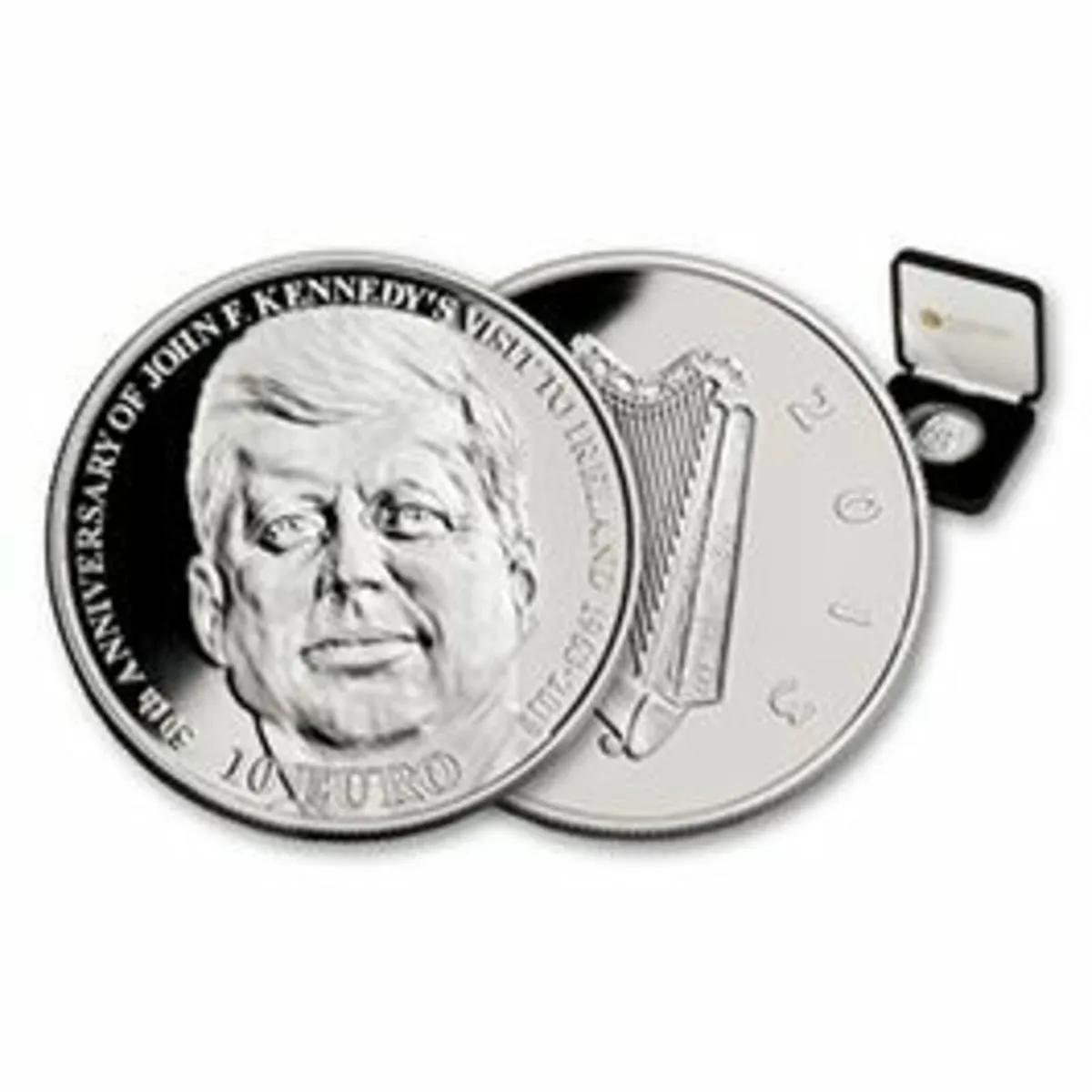 2013 10 Euro Silver Ireland John F. Kennedy - Image 3