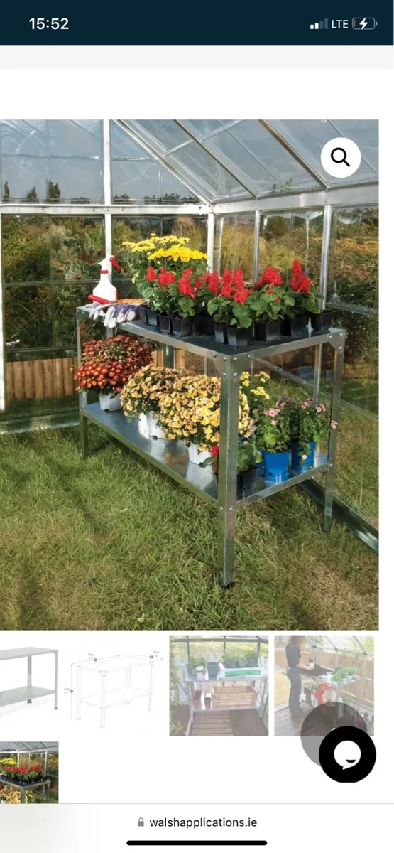 Metal potting tables - Image 1