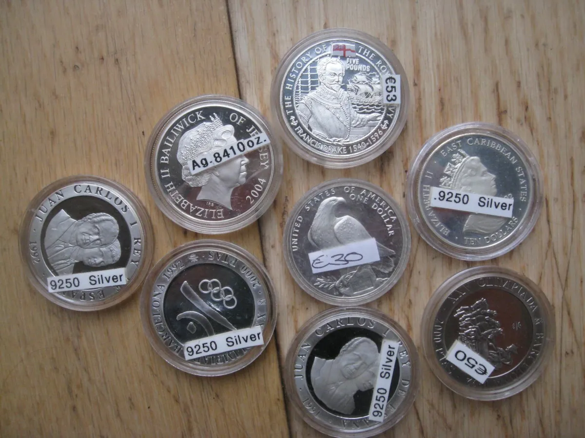 Commemorative Coins - Silver Content/Price Varies - Image 1