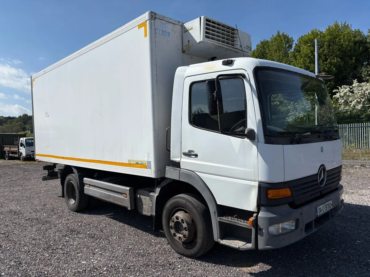 2004 Mercedes atego fridge truck - Image 1