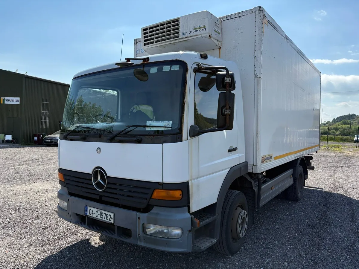 2004 Mercedes atego fridge truck - Image 2