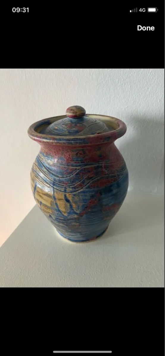 Michael Kennedy Condiment/ Sugar Bowl - Image 1
