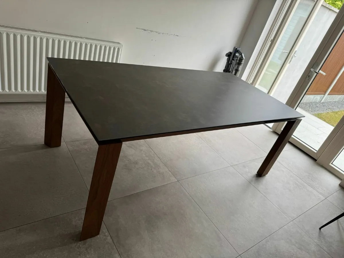 Ceramic Extending Dining Table - Image 1
