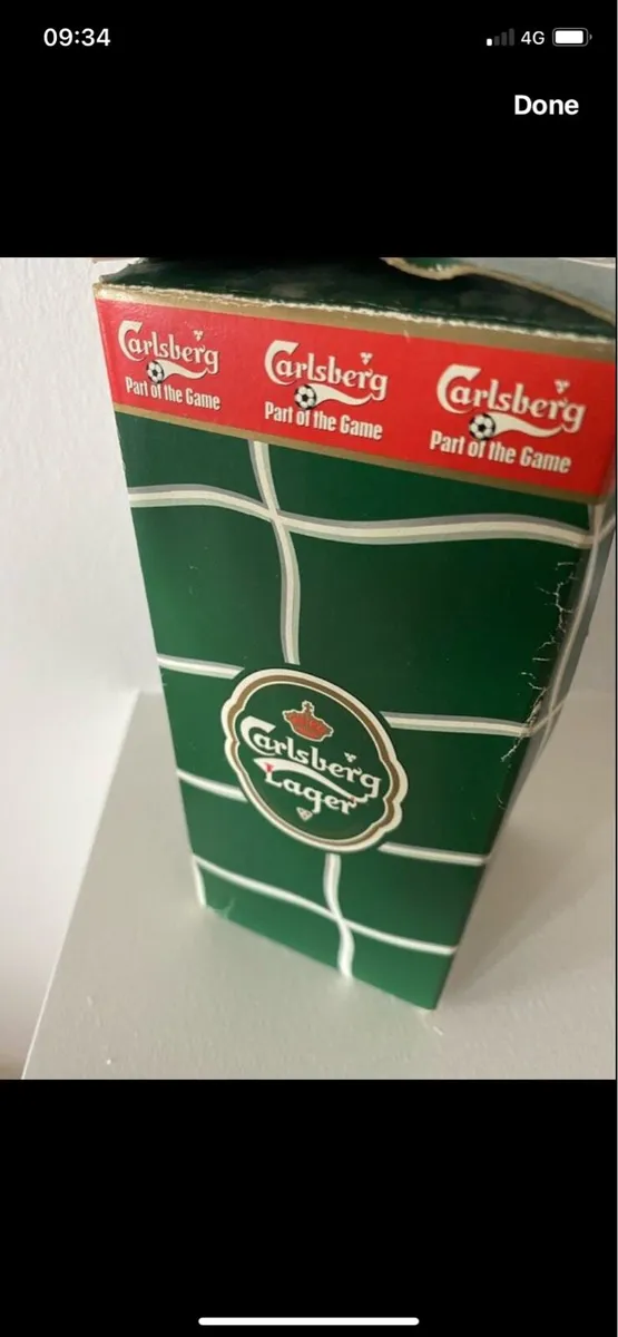Vintage Boxed Carlsberg Glass- Part of The Game - Image 2