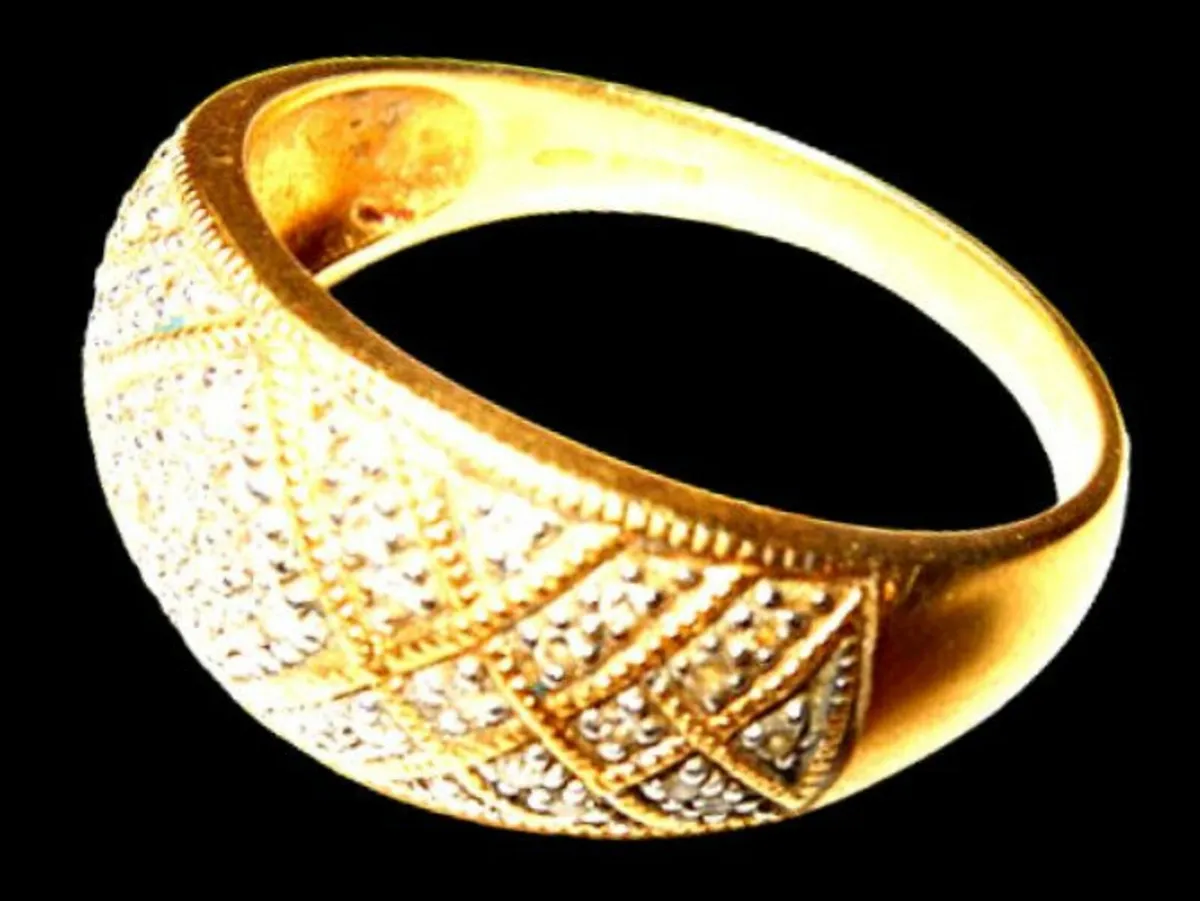 Vintage 18ct Gold/Diamond Ring - Image 4