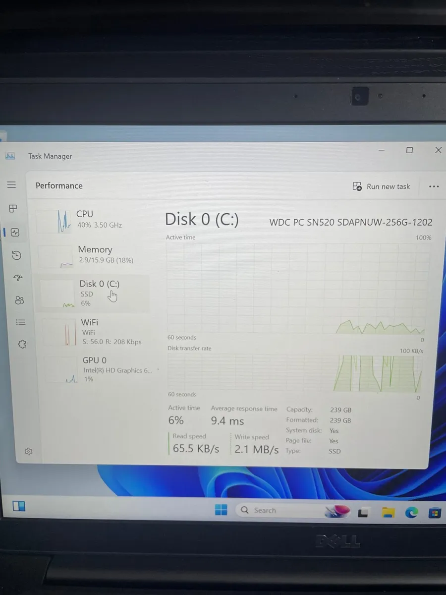 Dell Latitude 7480 Laptop i5/16GB/256SSD/FHD - Image 2