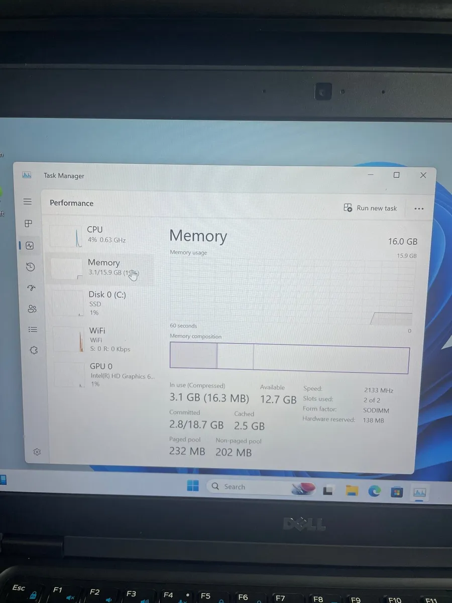 Dell Latitude 5480 Laptop i5/16GB/256SSD/FHD - Image 3
