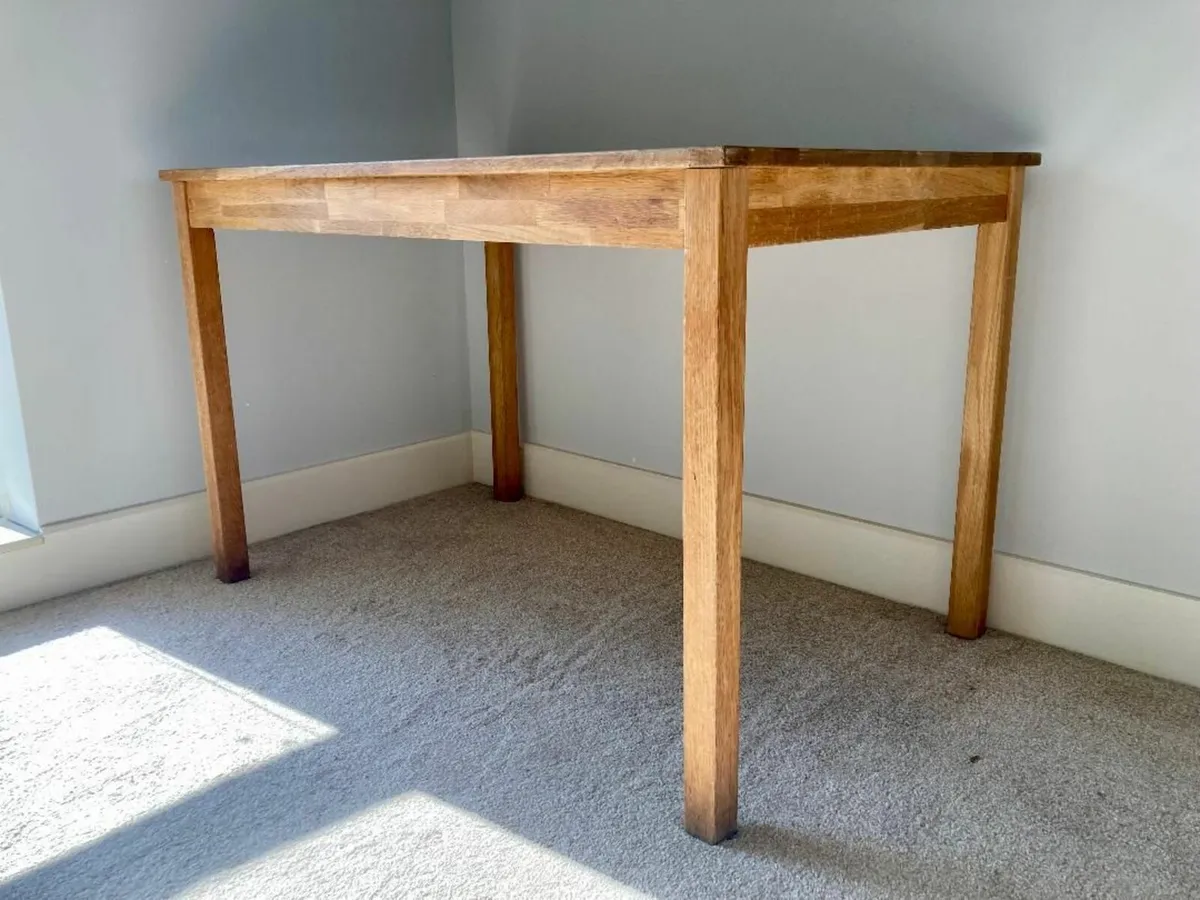Wooden table / desk - Image 2