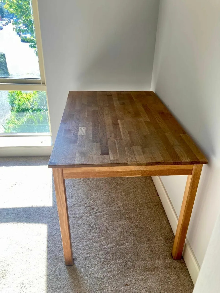 Wooden table / desk - Image 3