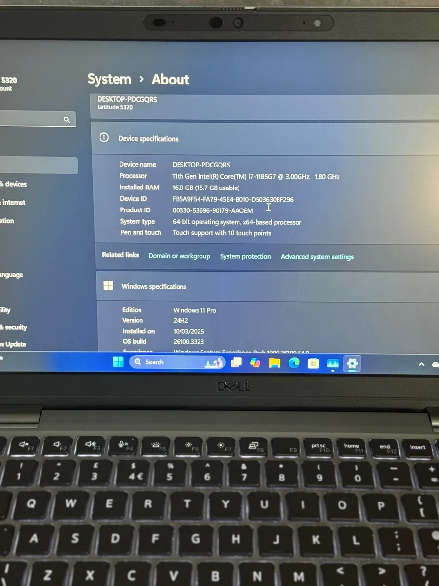 Dell Latitude 5320 Laptop i7/16GB/512SSD/FHD Touch - Image 3