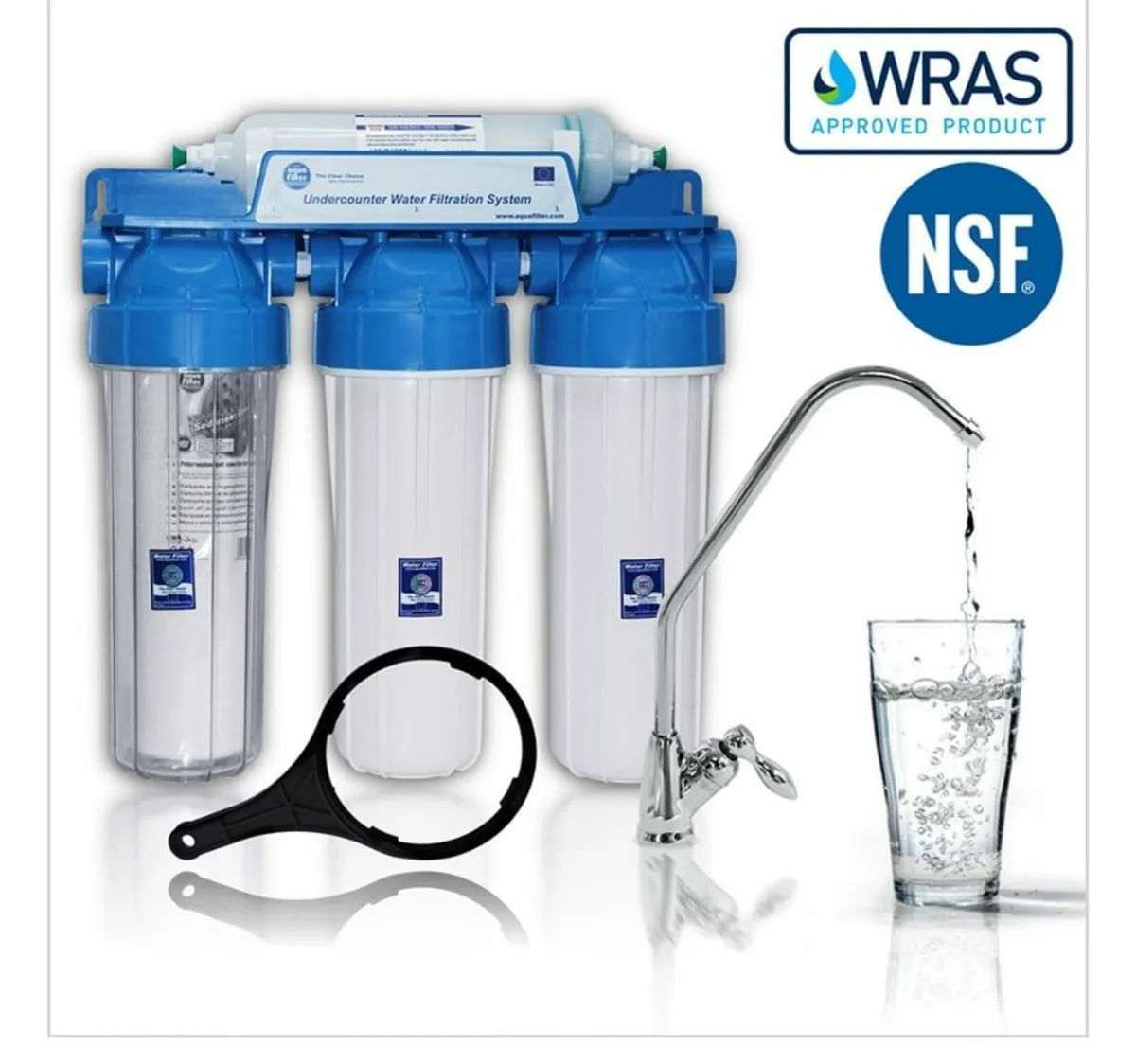FULL SETS. 4 stage water filter system - Image 1