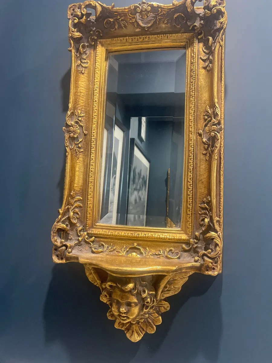 Beautiful Antique style mirrors x2 - Image 1