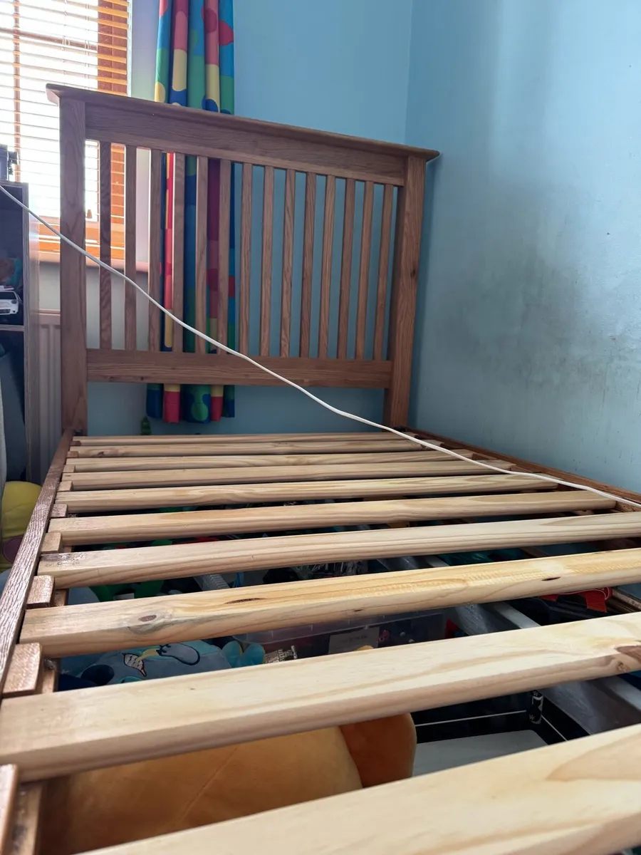 Single wooden bed for sale - Image 2