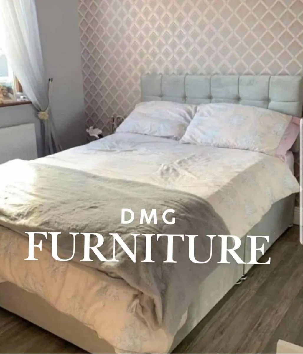 New Divan Beds With Mattresses And Headboard - Image 1