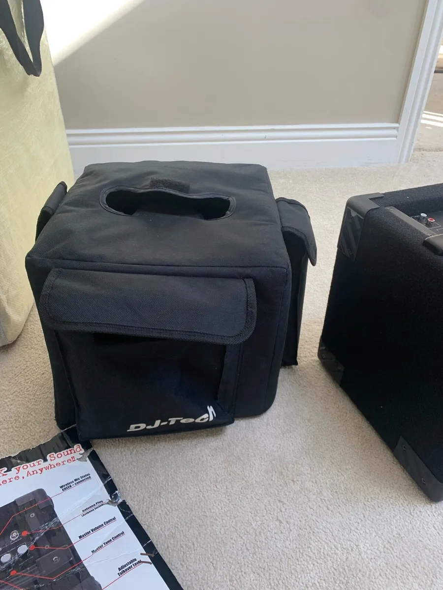 DJ Tech Wireless Amplifier and PA System - Image 3