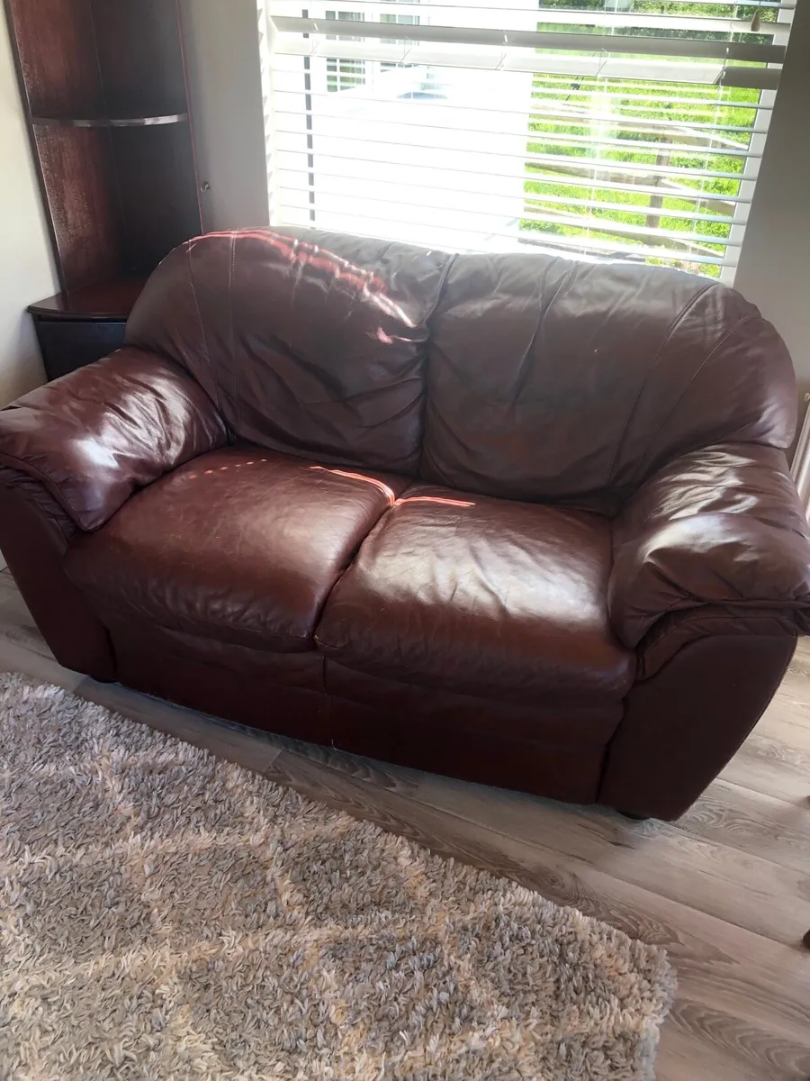 Leather suite furniture - Image 2