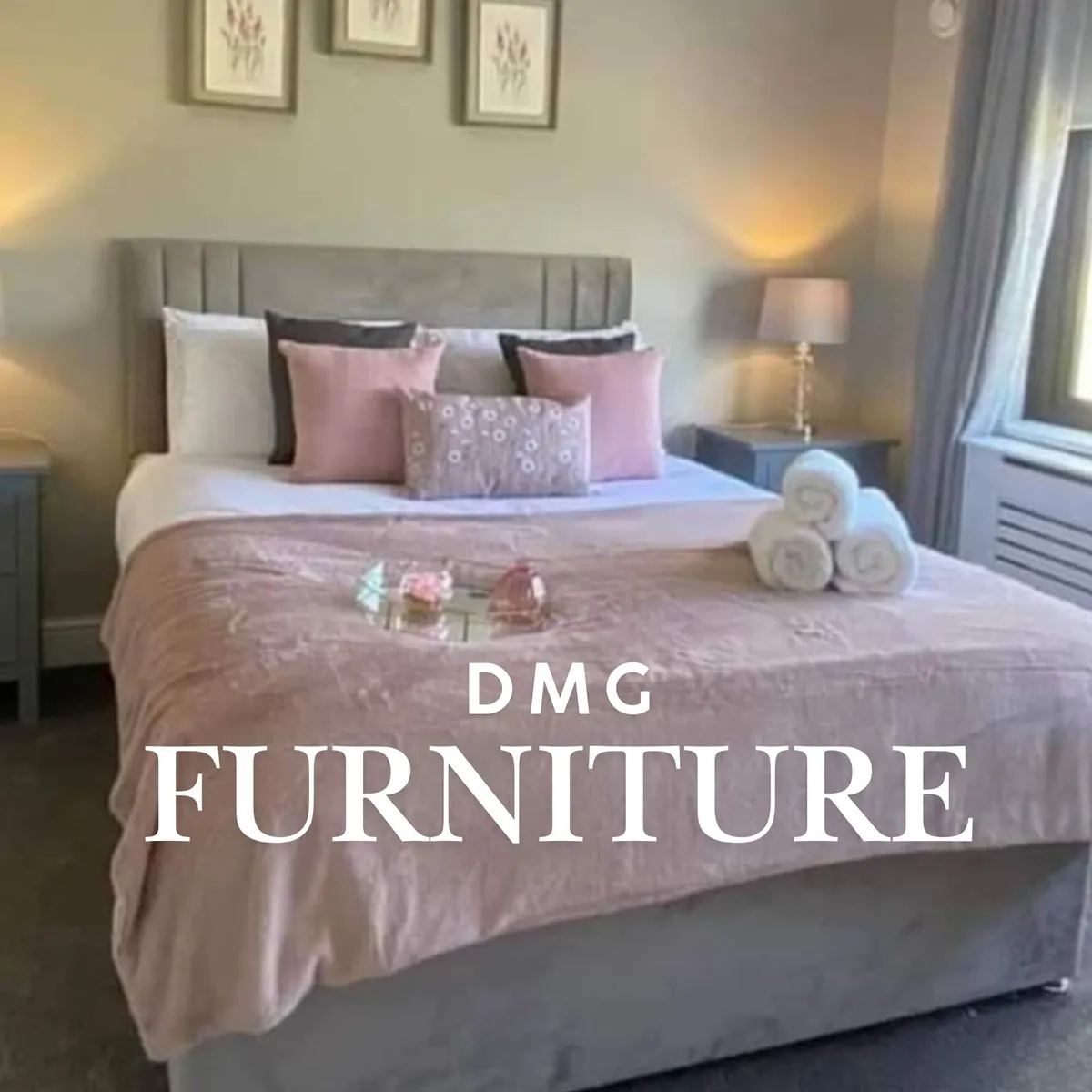 New Divan Beds With Mattresses And Headboard - Image 4