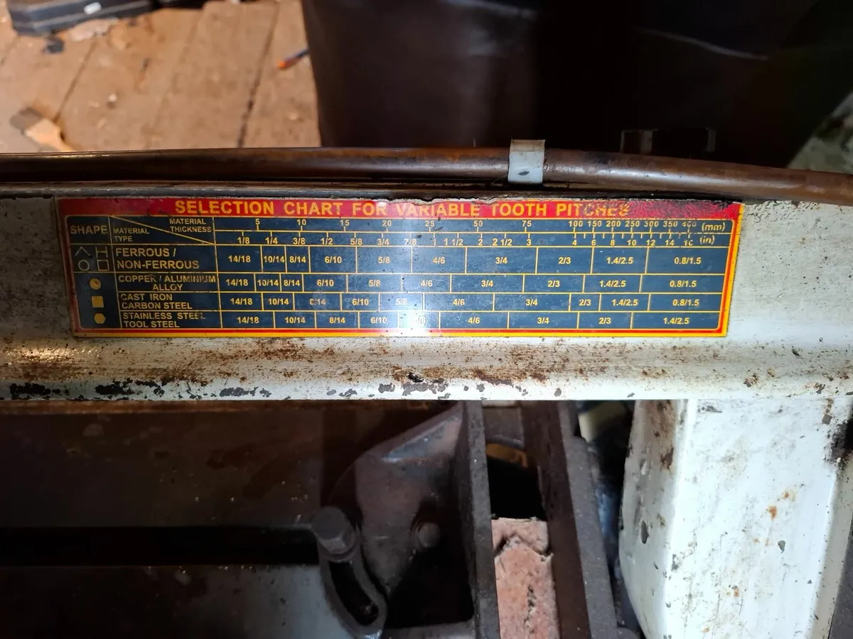 Bandsaw single phase - Image 1