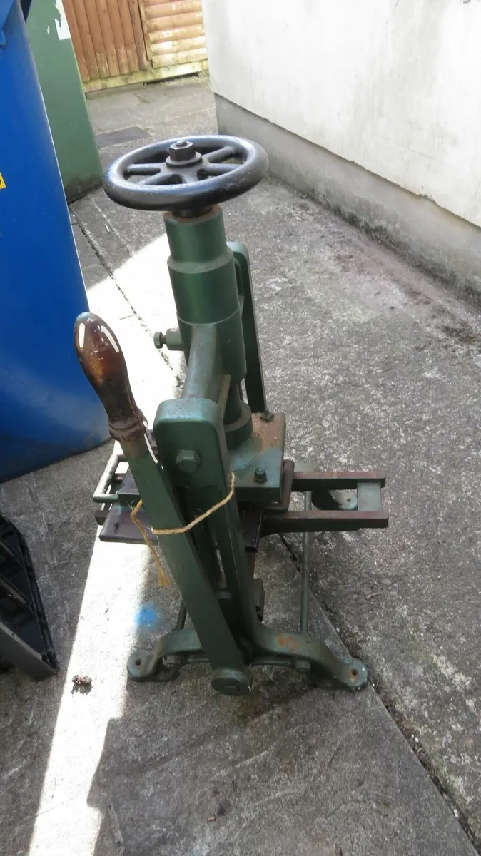 Printing Press Device (very heavy) - Image 4