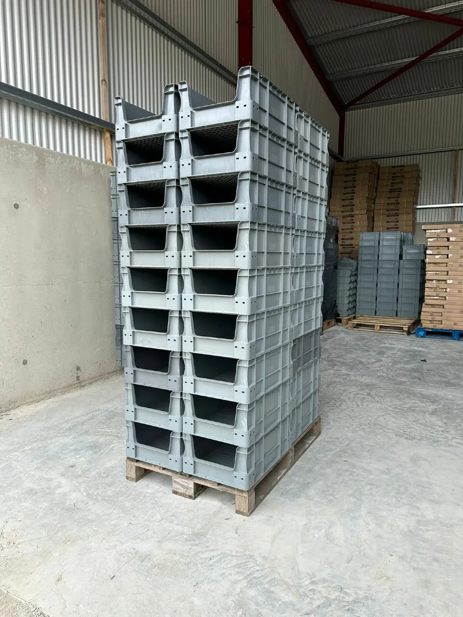 Stackable Open Front Boxes Bins Containers - Image 1
