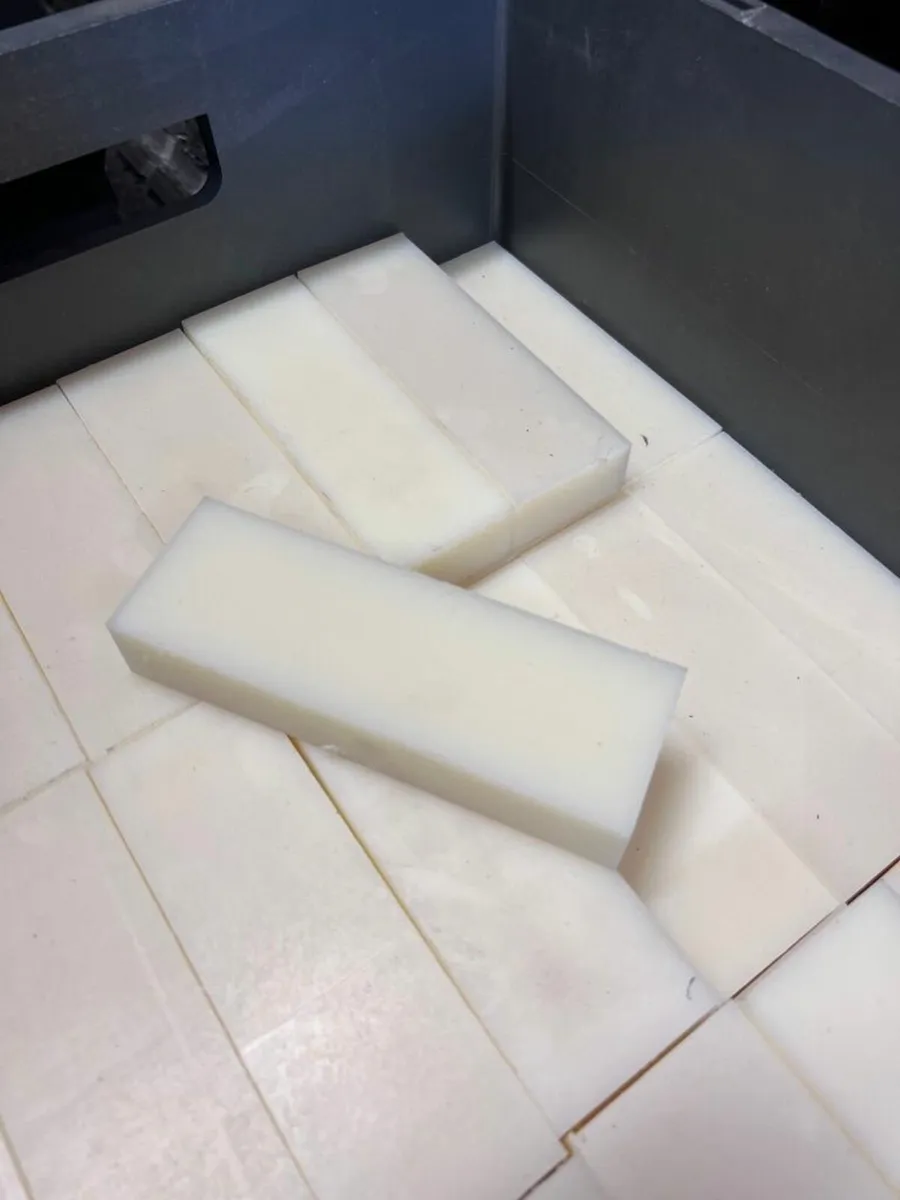 White Nylon Engineering Blocks - 2 sizes available - Image 1