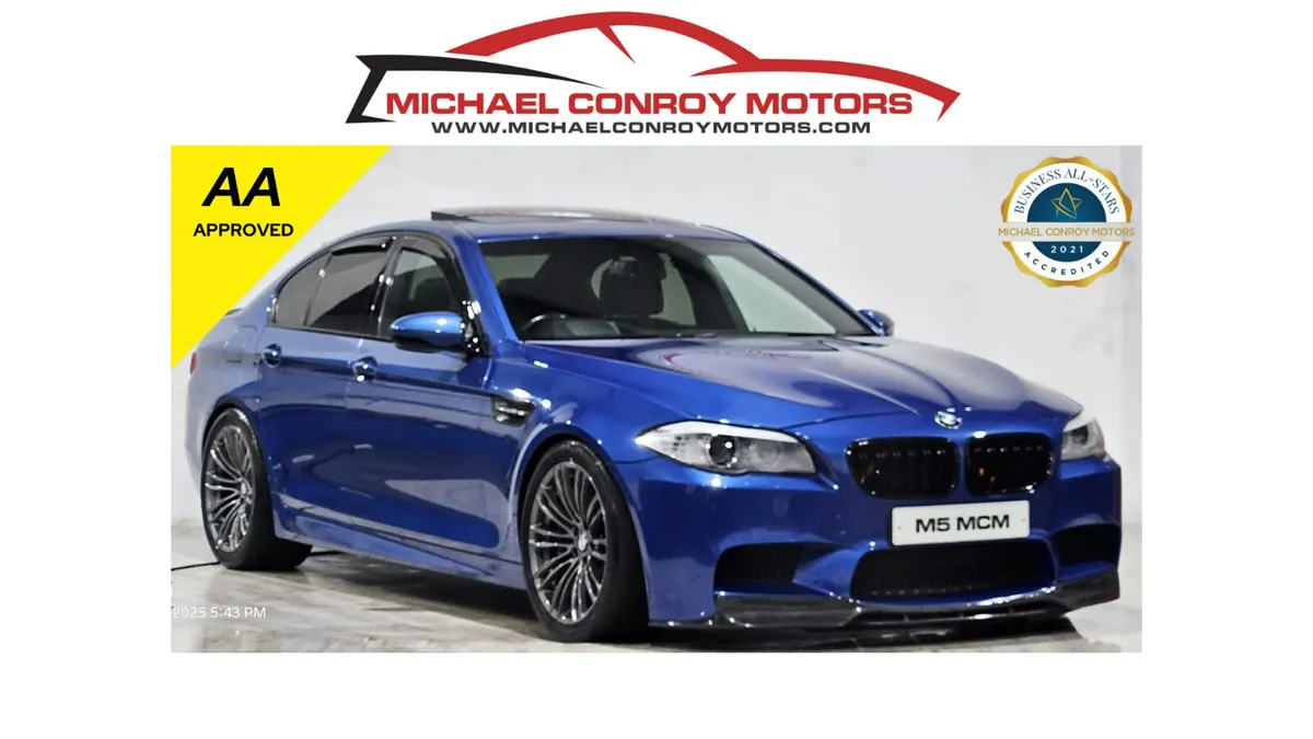 2013 BMW M5 - Finance approval in 1 hour - Image 1