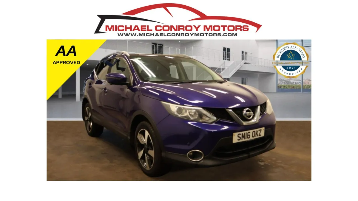 2016 Nissan Qashqai - Finance approval in 1 hour - Image 1