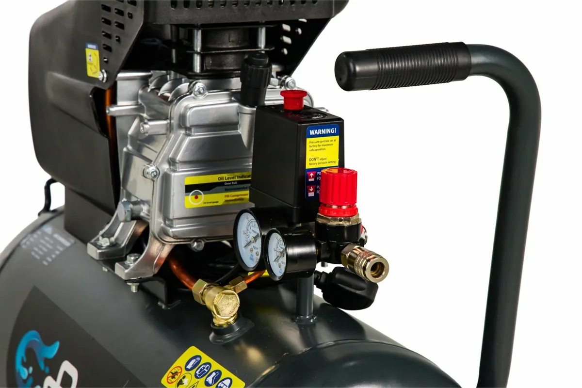 2HP 50L Electric Air Compressor 8 BAR 185LPM - Image 4