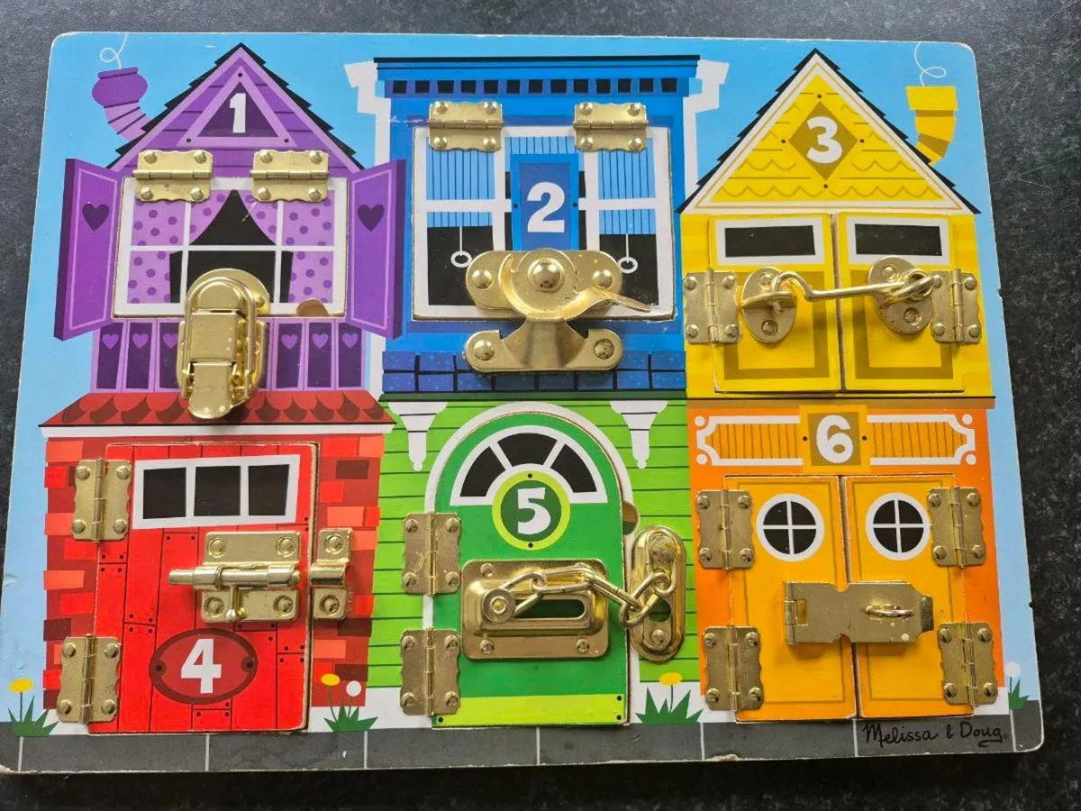 Melissa and Doug Latch Lock - Image 1