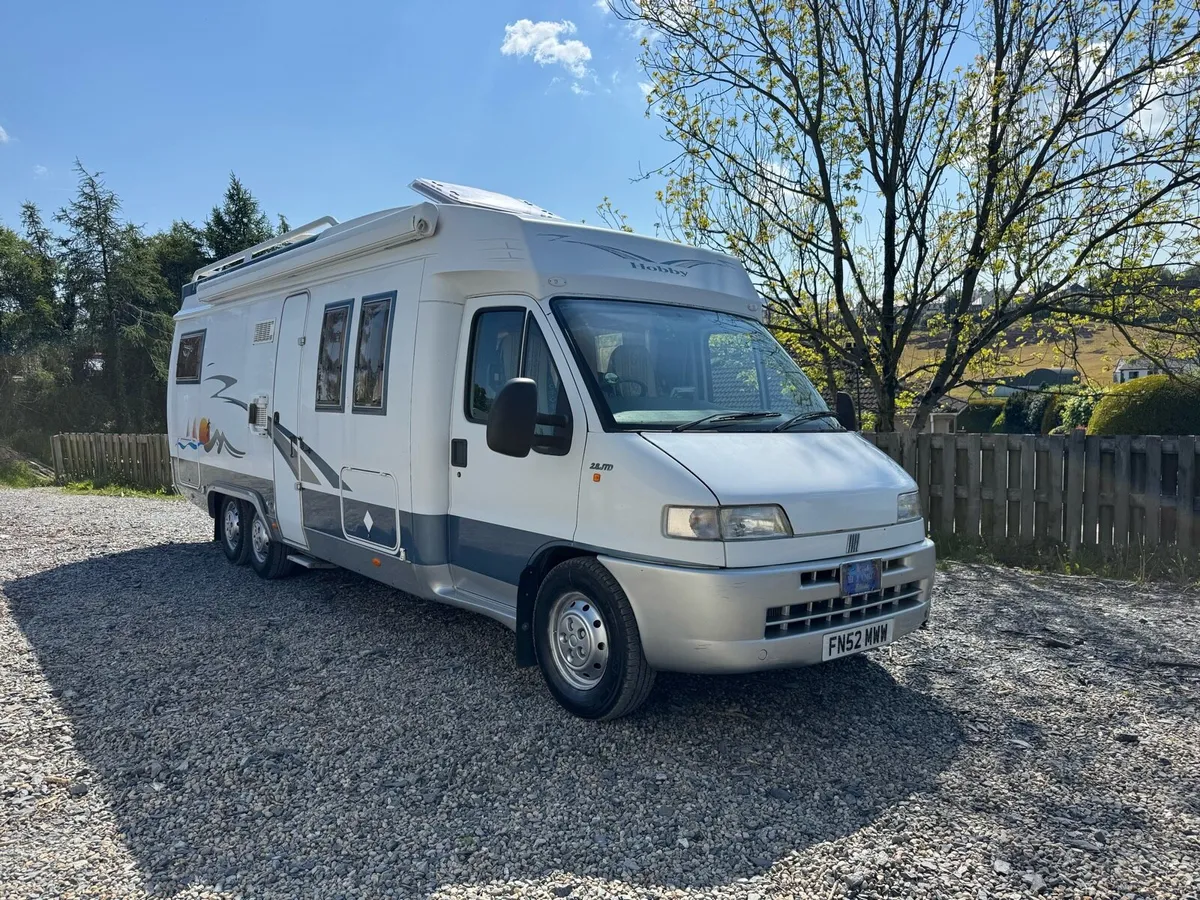 Hobby 700 executive 2.8 JTD Ducato only13000 miles - Image 1