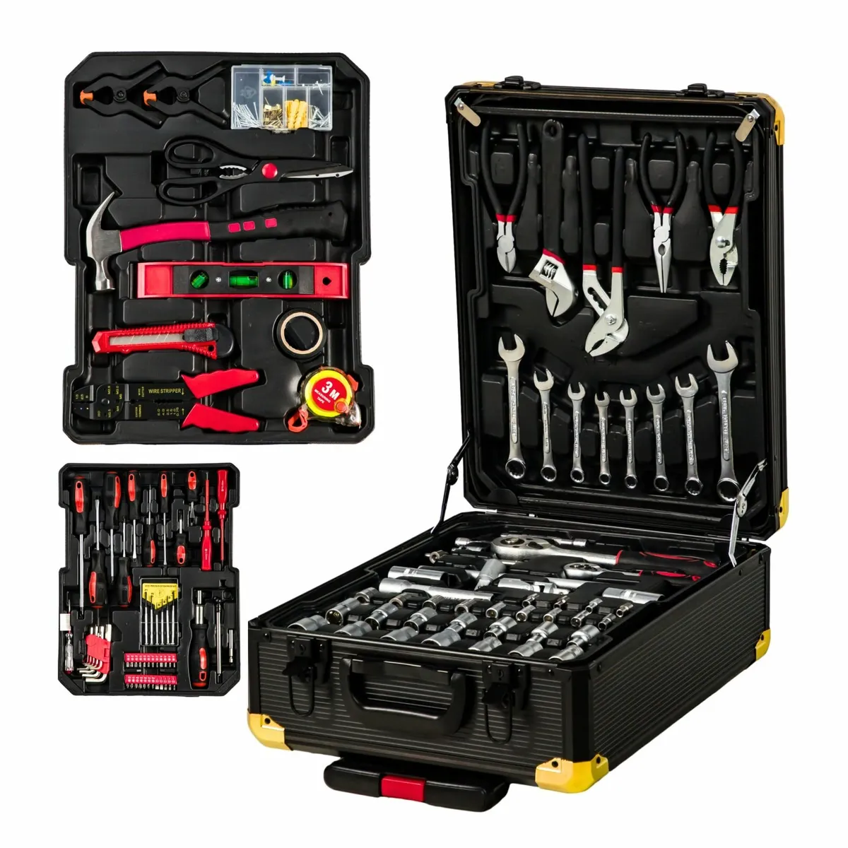499pc Tool Set Socket Set Combination Wrench - Image 1