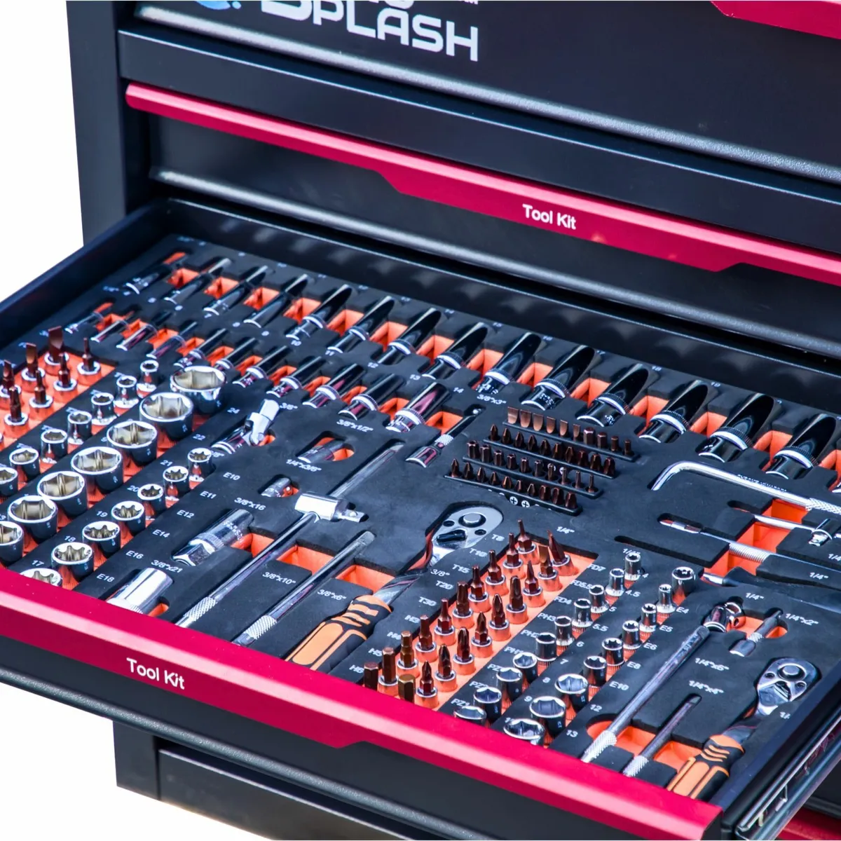 351pc Tool Set Workbench Style Complete Kit - Image 4