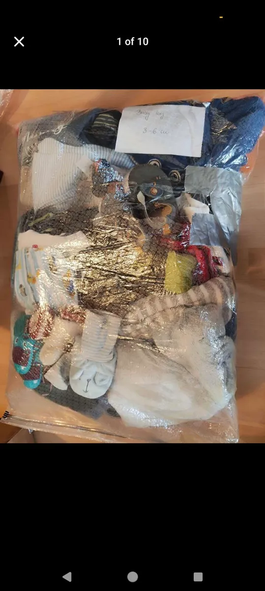 Baby boy 3-6 months large baby bundle 65items - Image 1