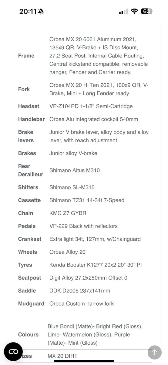 Orbea MX 20 - Image 2