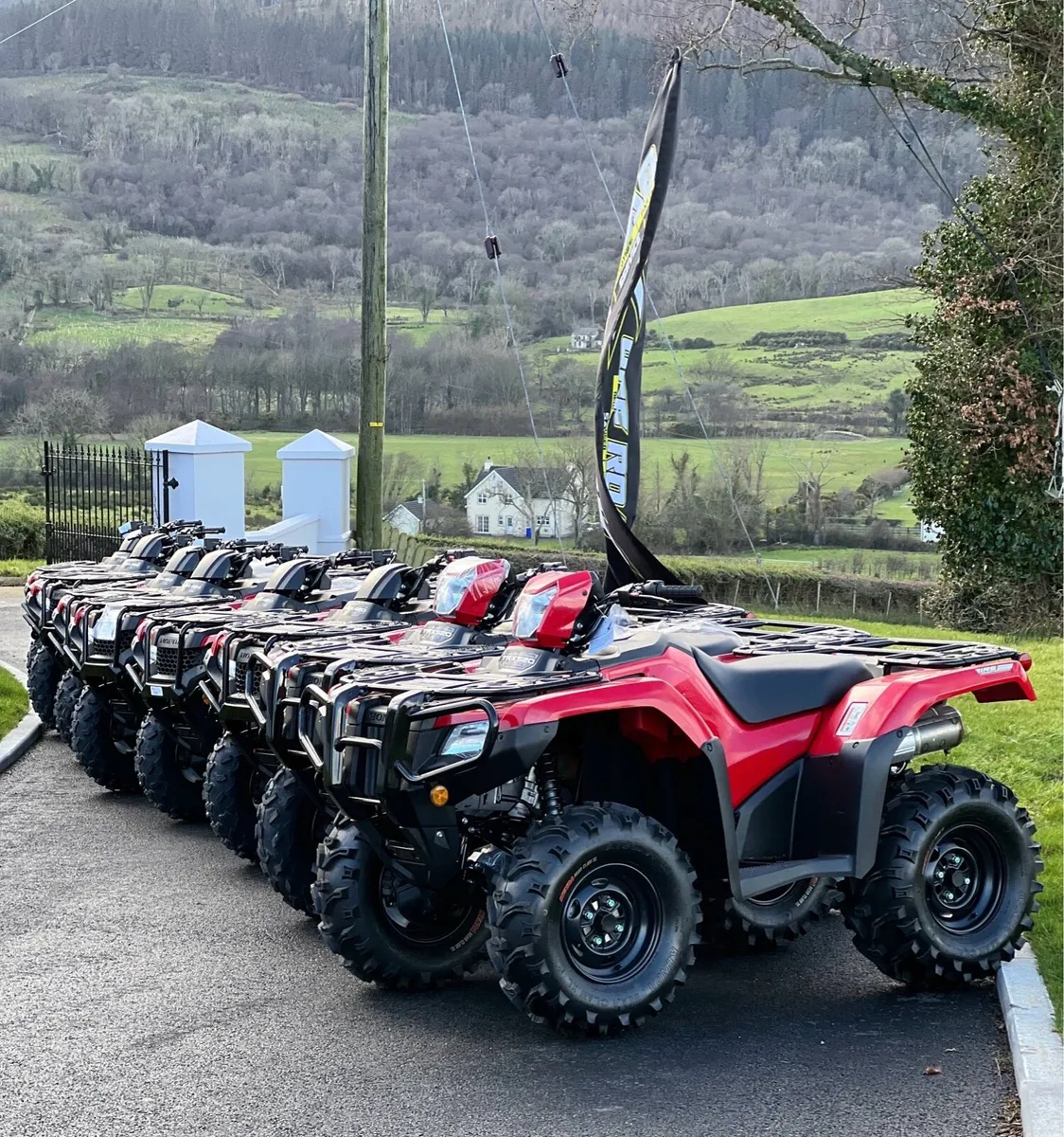 New 2025 Honda TRX 520/420 fourman farmquad Atv - Image 1