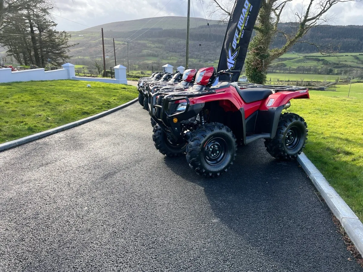 New 2025 Honda TRX 520/420 fourman farmquad Atv - Image 3