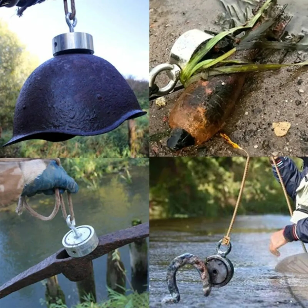 250kg pulling power magnet fishing with 20m rope - Image 4
