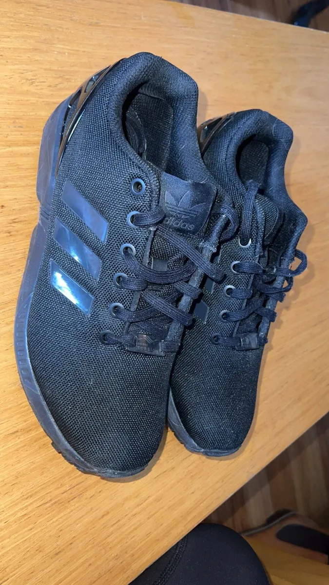 Adidas ZX Flux, Black - UK Size 7 - Image 1