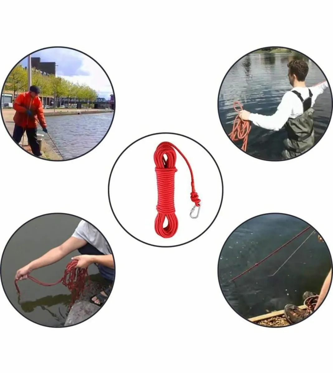 Super Strong Magnet Fishing Kit Double Sided Neody - Image 3