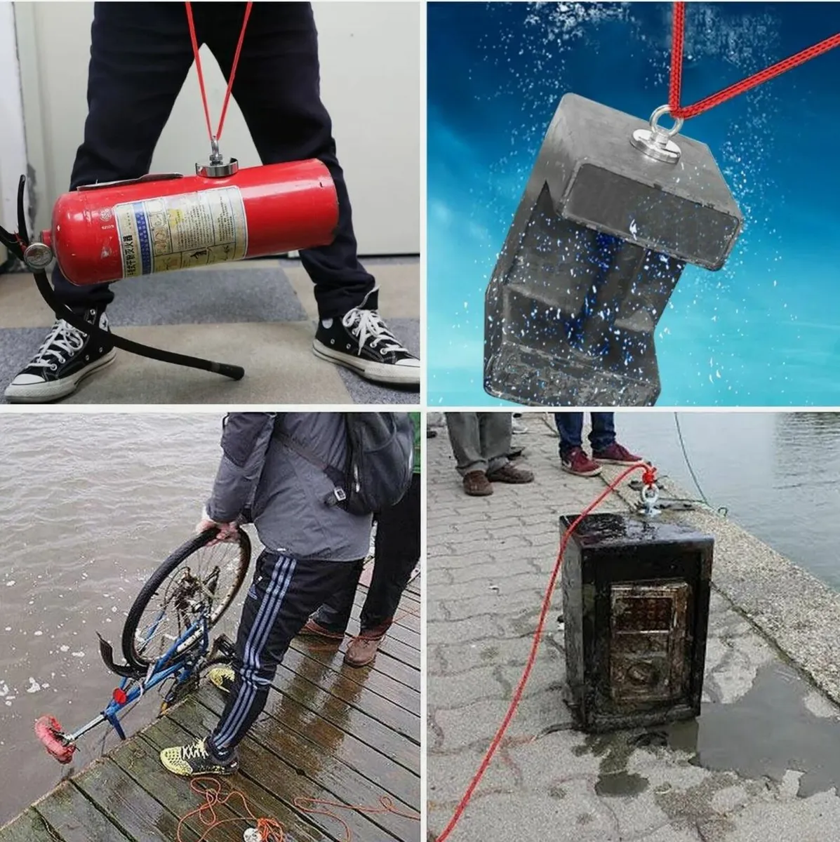 Super Strong Magnet Fishing Kit Double Sided Neody - Image 4