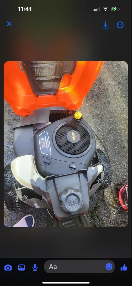 Honda power washer 2 Husqvarna ride on lawnmower - Image 4